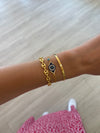 The Navy Link Chain Bracelet