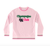 Champagne Ski Club Sweater