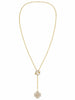 Lucky Clover Lariat Necklace