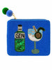 Gin Cocktail Beaded Pouch