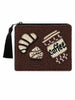Coffee & Treats Beaded Pouch