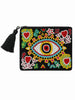 Colorful Evil Eye Beaded Pouch