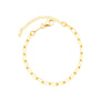 18K Yellow Gold Vermeil Sterling Silver Long Link Chain