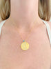 Moon Medallion Necklace