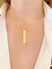 Vertical Bar Necklace