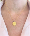 Love and Stars Medallion Necklace