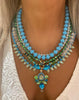 Green & Turquoise Milano Necklace