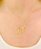 Interlocking Circles Necklace