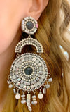 Silver Valerie Earrings