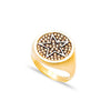 Champagne Pinky Star Ring