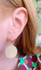 Full Moon Curved Earrings
