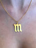 Gothic Initial Charm