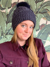 Navy Knitted Toque