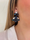 Blue Gianna Earrings