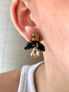 Black & Gold Alessia Earrings