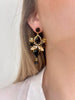 Black & Gold Vera Earrings