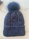 Navy Knitted Toque