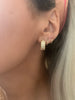 Bubble Huggie Hoop Earrings