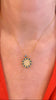 Turquoise Mini Big Sun Necklace