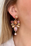 Pink Vera Earrings