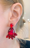 Red Lucia Earrings