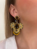 Black & Gold Santana Earrings