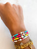 Mini White Rainbow Pearl Bracelet
