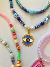 Sea and Sky Mini Joy Natural Stone Necklace