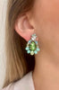 Blue & Green Brianna Earrings