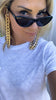 Matte Gold Sunglasses Chain